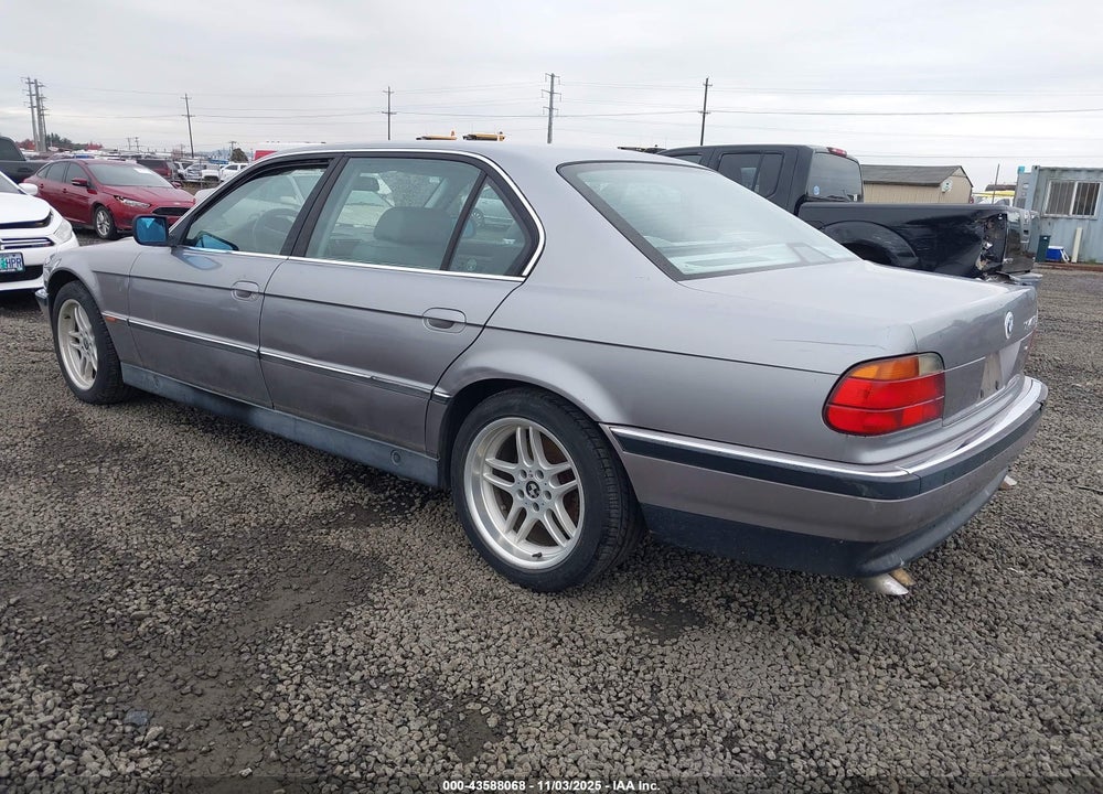 1998 BMW 740IL VIN: WBAGJ8327WDM18660