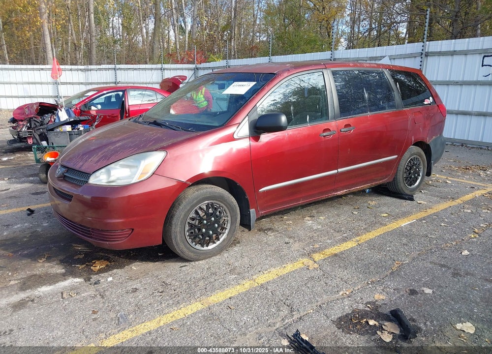 2004 TOYOTA SIENNA CE VIN: 5TDZA29C94S016889
