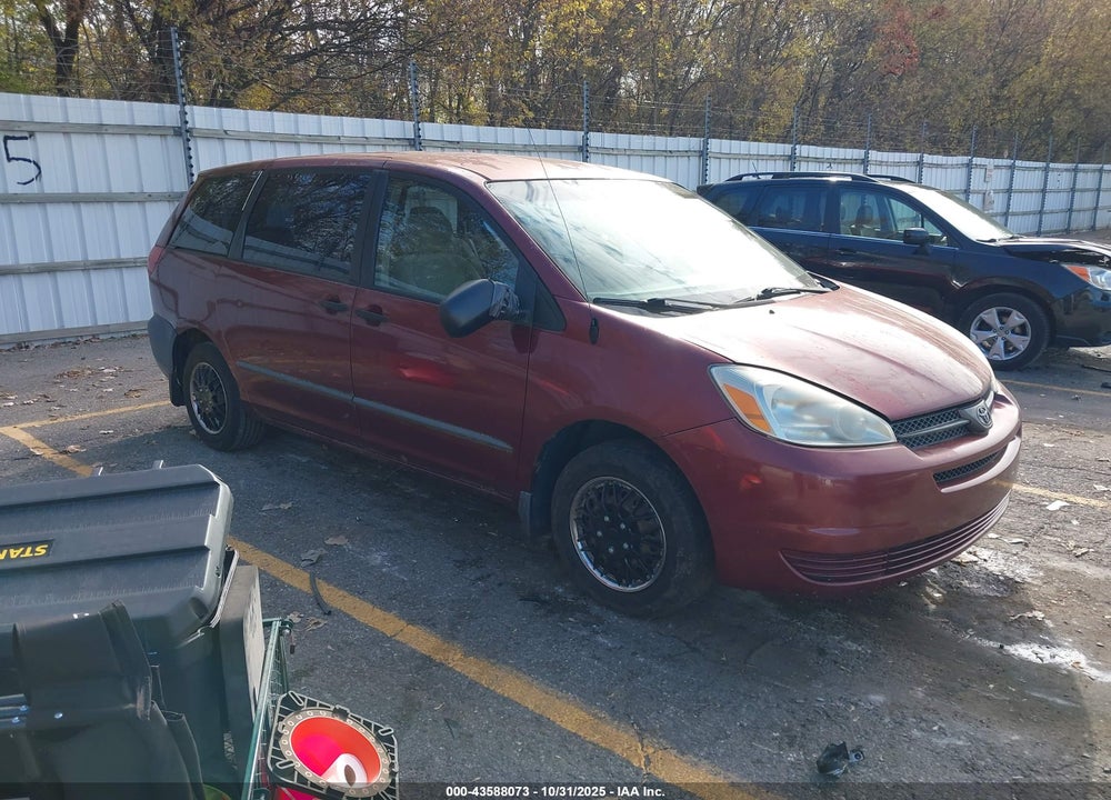 2004 TOYOTA SIENNA CE VIN: 5TDZA29C94S016889