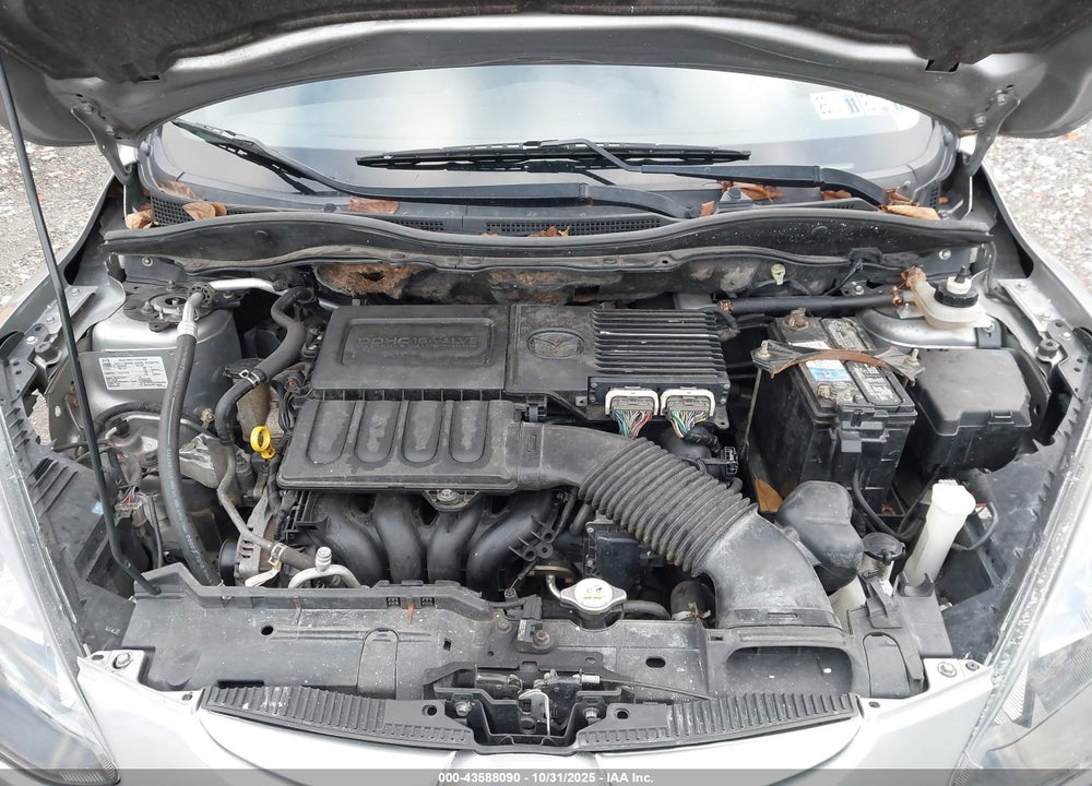 2011 MAZDA 2 SPORT VIN: JM1DE1HZ5B0106068