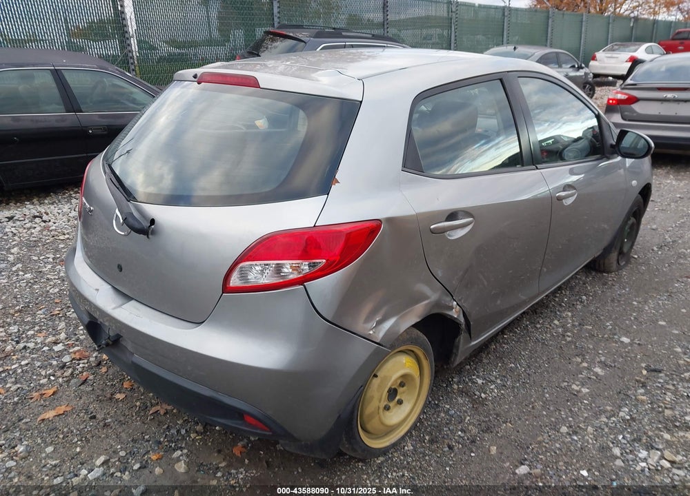 2011 MAZDA 2 SPORT VIN: JM1DE1HZ5B0106068