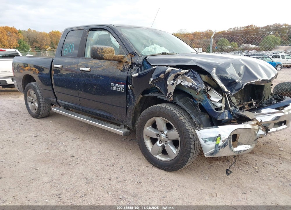 2014 RAM 1500 BIG HORN VIN: 1C6RR7GT5ES153191