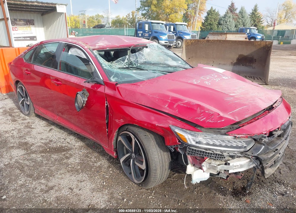 2021 HONDA ACCORD SPORT VIN: 1HGCV1F31MA011564