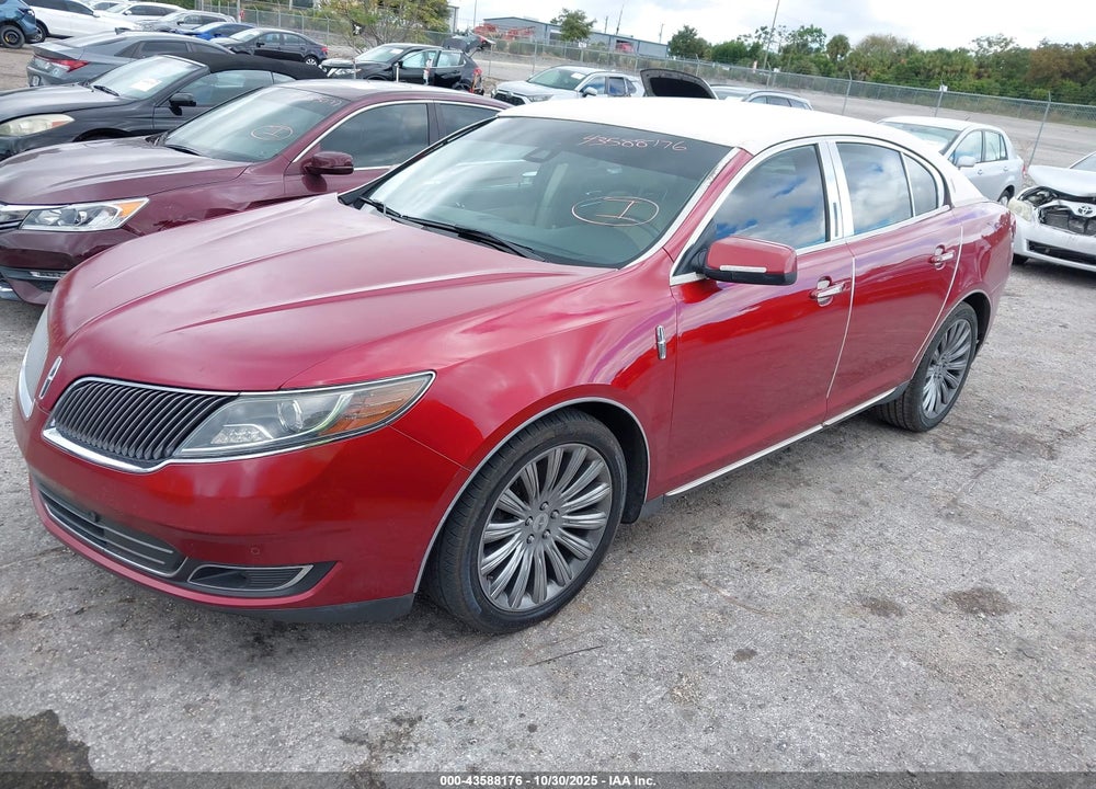 2013 LINCOLN MKS VIN: 1LNHL9DKXDG616145