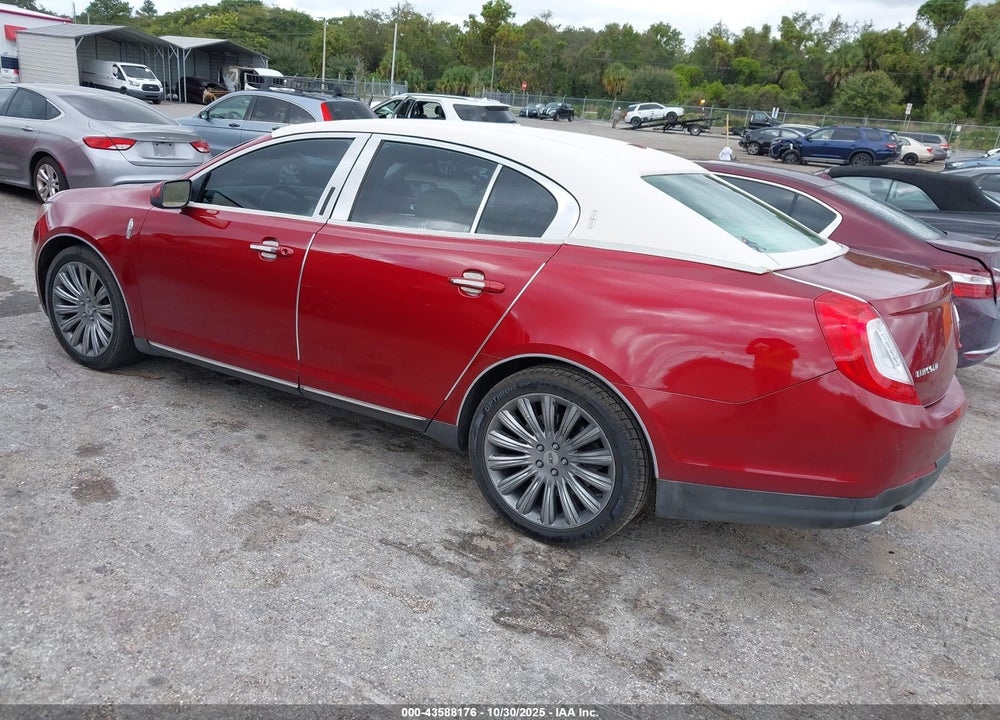 2013 LINCOLN MKS VIN: 1LNHL9DKXDG616145