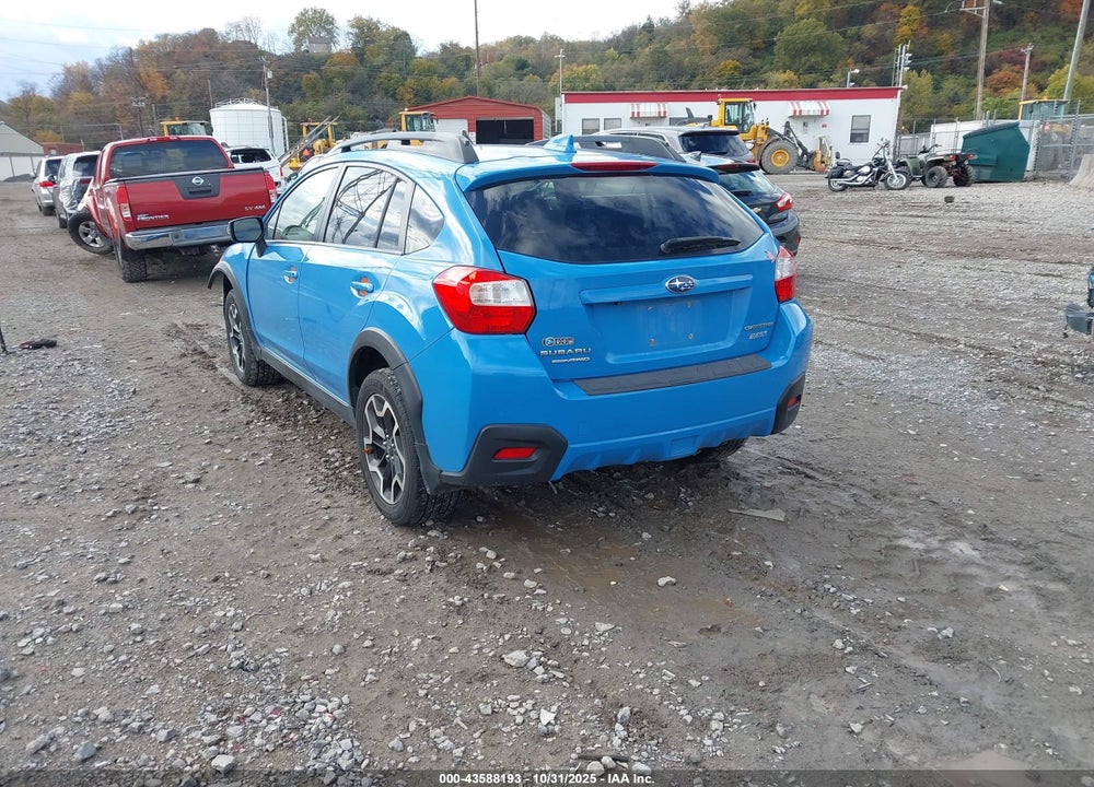 2016 SUBARU CROSSTREK 2.0I LIMITED VIN: JF2GPALC5GH224321
