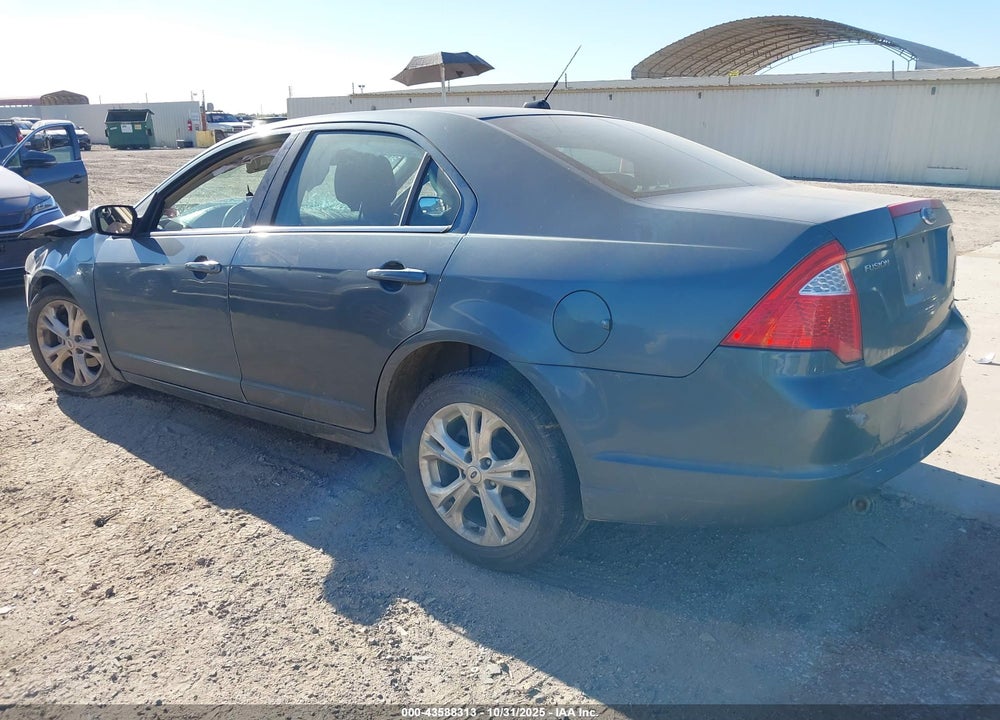 2012 FORD FUSION SE VIN: 3FAHP0HG3CR312324