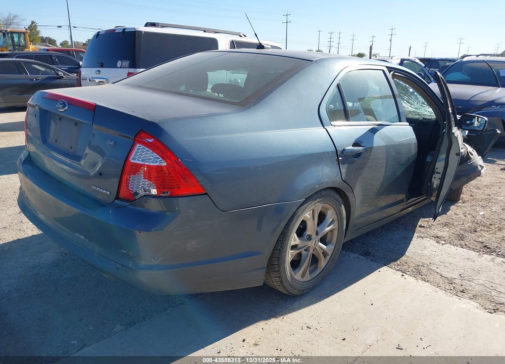 2012 FORD FUSION SE VIN: 3FAHP0HG3CR312324