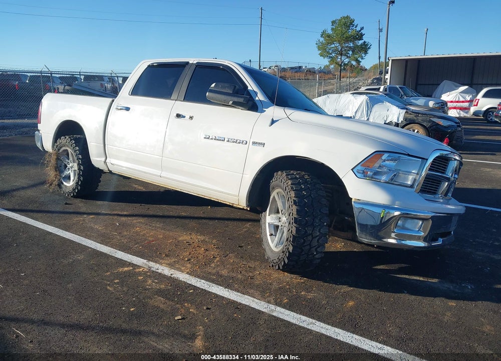 2012 RAM 1500 SLT VIN: 1C6RD7LTXCS153852
