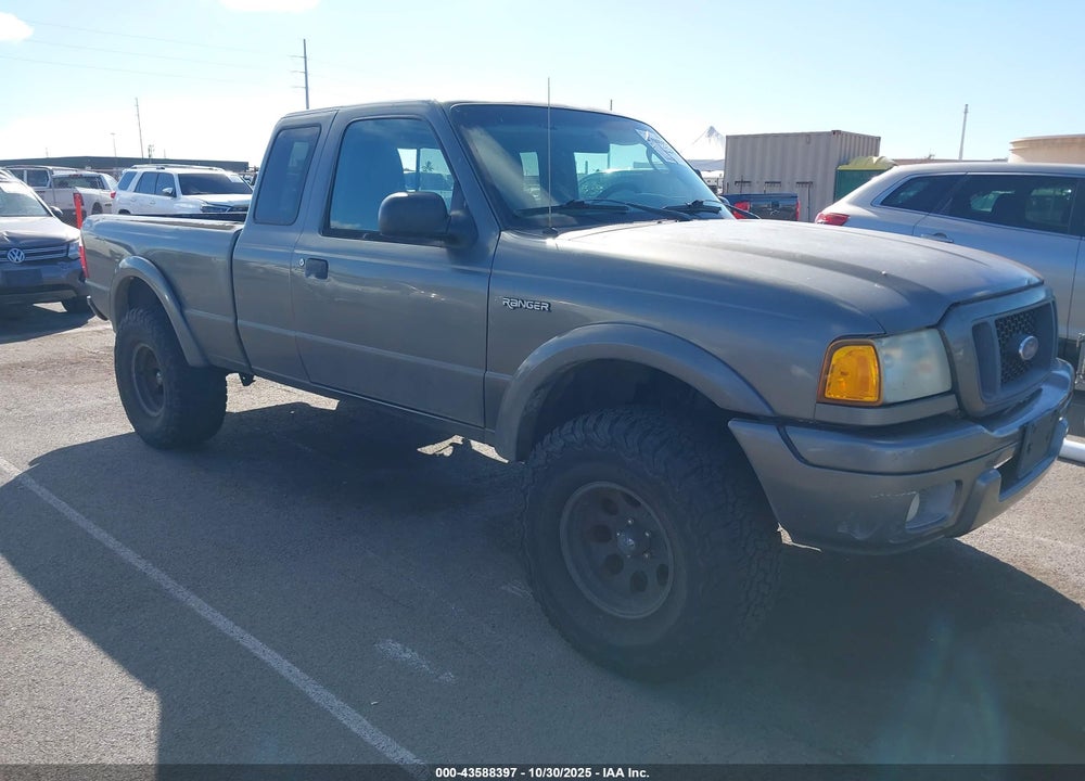 2004 FORD RANGER EDGE VIN: 1FTYR14E84PA43888