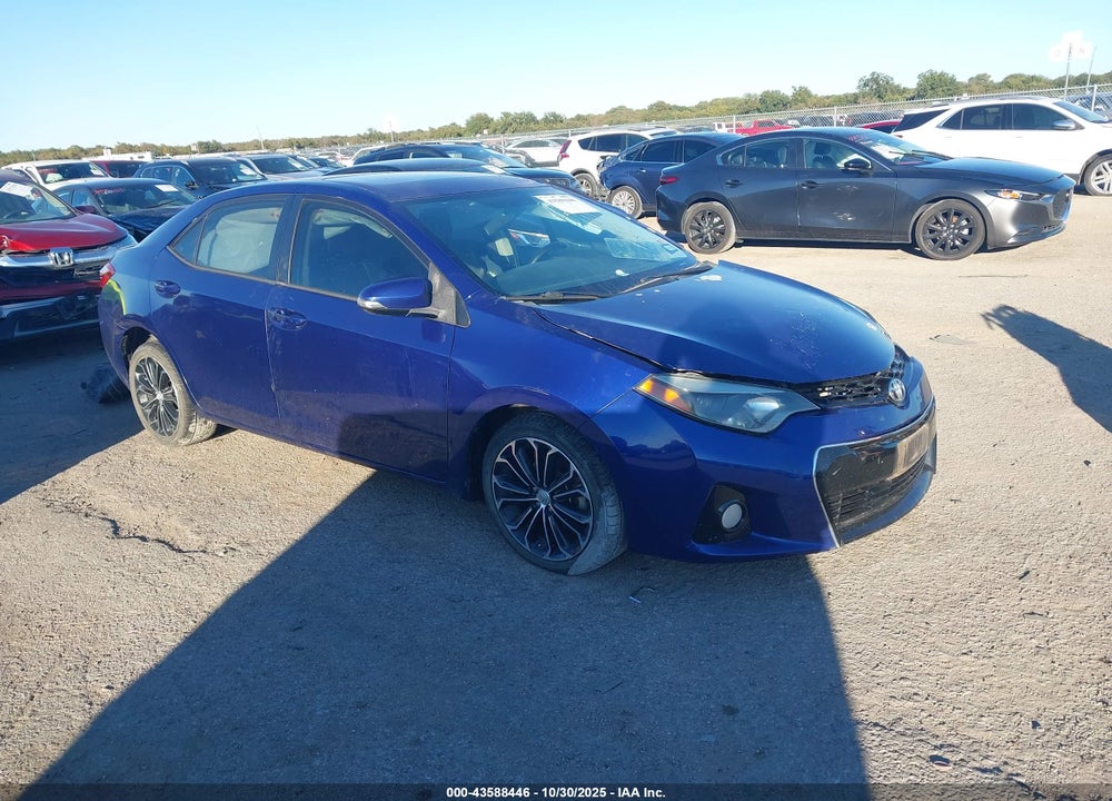 2014 TOYOTA COROLLA S PLUS VIN: 5YFBURHE1EP006470
