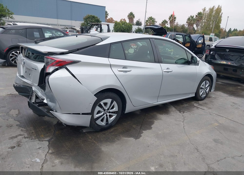 2018 TOYOTA PRIUS TWO VIN: JTDKBRFU3J3062686