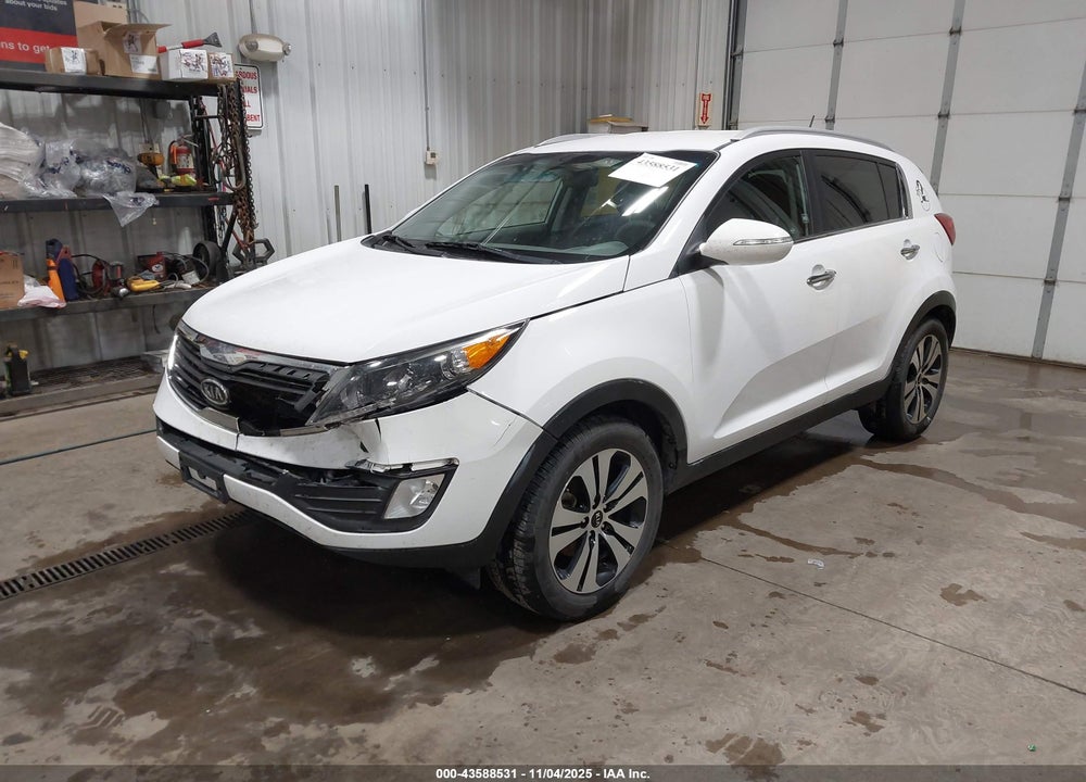 2012 KIA SPORTAGE EX VIN: KNDPC3A23C7343095