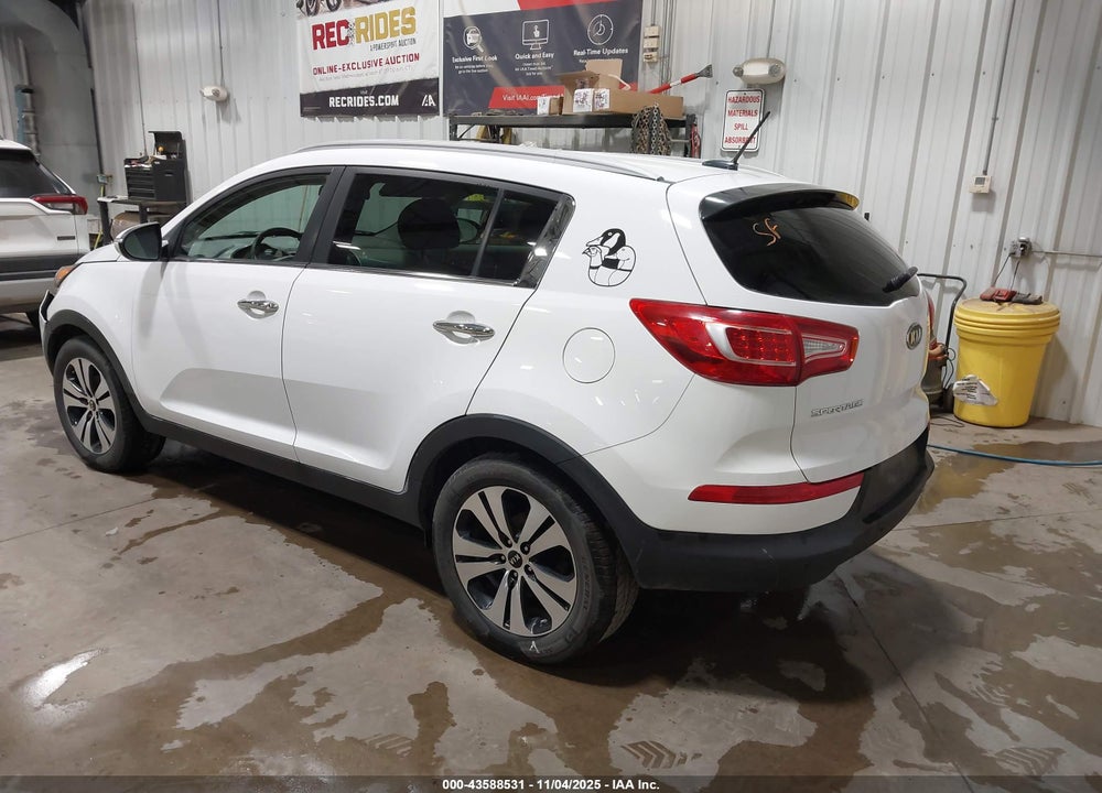 2012 KIA SPORTAGE EX VIN: KNDPC3A23C7343095