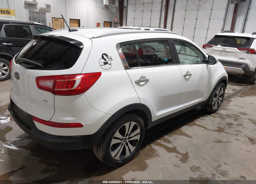 2012 KIA SPORTAGE EX VIN: KNDPC3A23C7343095