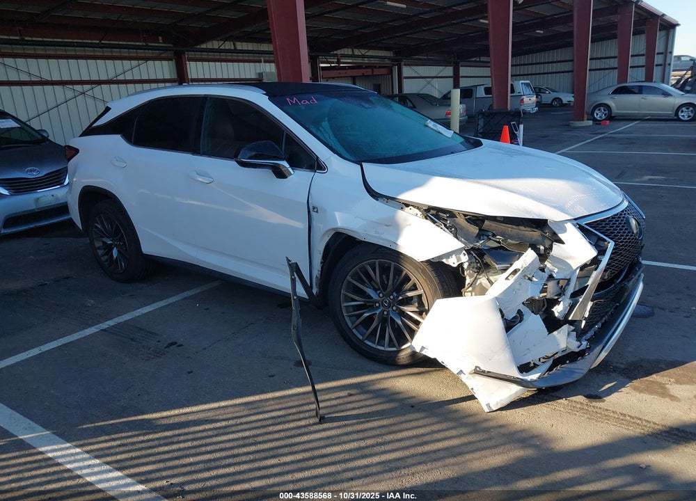 2017 LEXUS RX 350 F SPORT VIN: 2T2BZMCA7HC121423