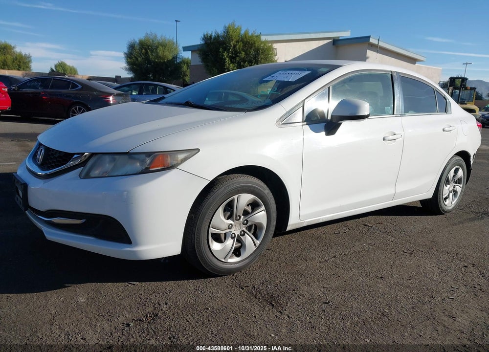 2013 HONDA CIVIC LX VIN: 19XFB2F58DE294702