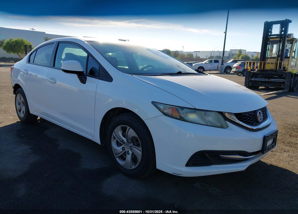 2013 HONDA CIVIC LX VIN: 19XFB2F58DE294702