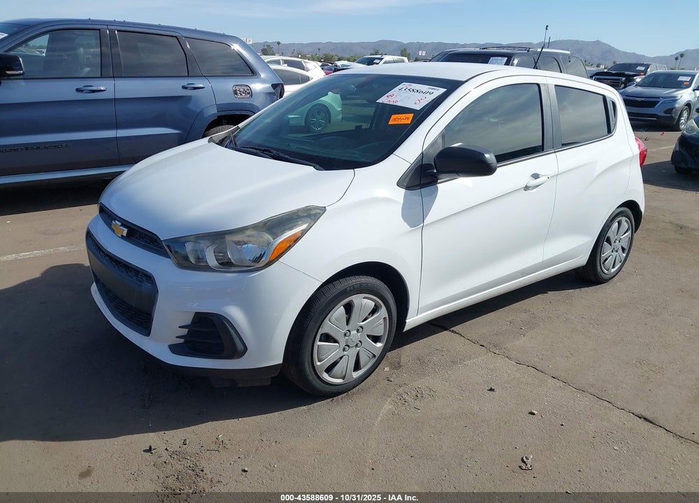 2017 CHEVROLET SPARK LS CVT VIN: KL8CB6SAXHC829872