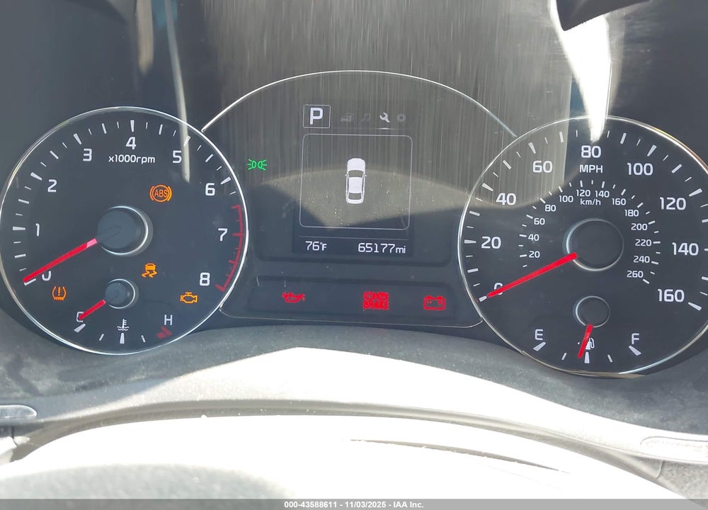 2017 KIA FORTE VIN: KNAFK5A85H5676509
