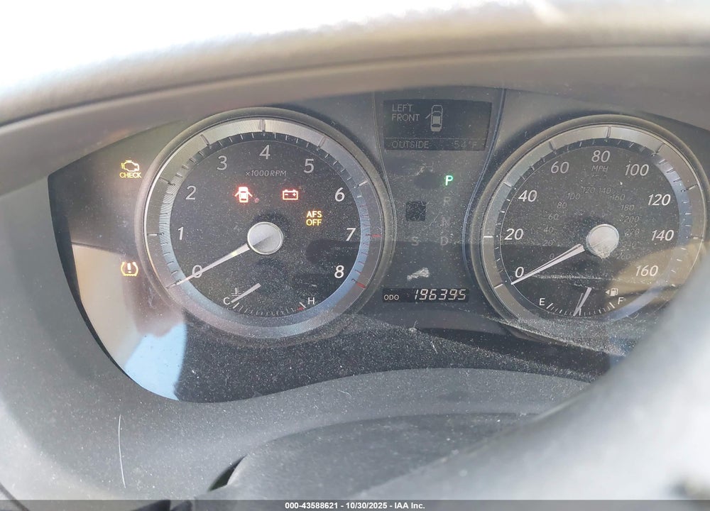 2007 LEXUS ES 350 VIN: JTHBJ46G072106172