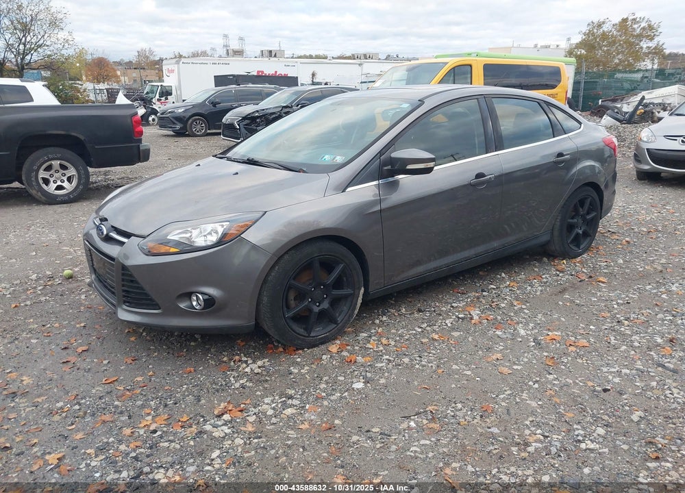 2014 FORD FOCUS TITANIUM VIN: 1FADP3J28EL338479