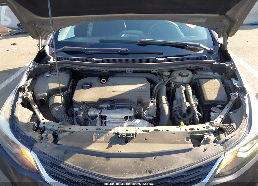 2017 CHEVROLET CRUZE LT AUTO VIN: 3G1BE6SM0HS545884