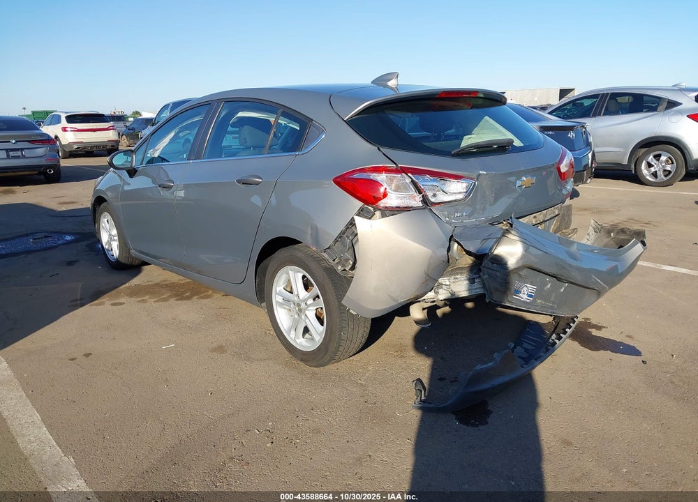 2017 CHEVROLET CRUZE LT AUTO VIN: 3G1BE6SM0HS545884