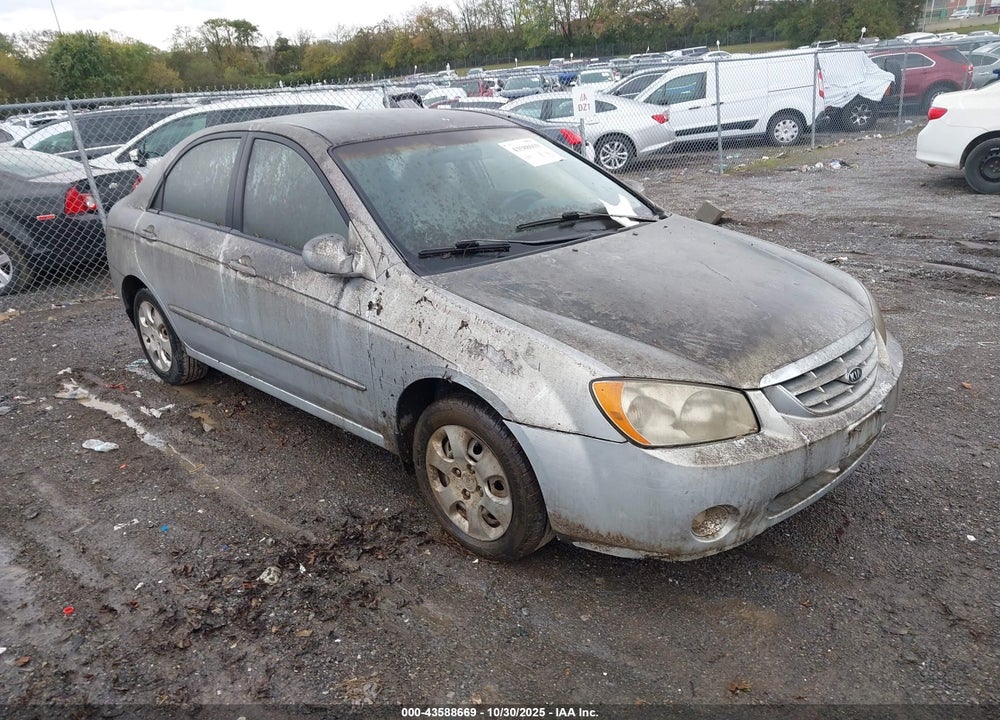 2004 KIA SPECTRA EX/LX VIN: KNAFE121X45057934