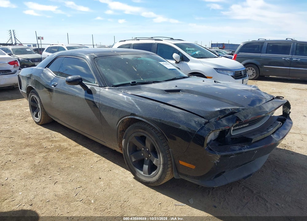 2012 DODGE CHALLENGER SXT VIN: 2C3CDYAG5CH258126