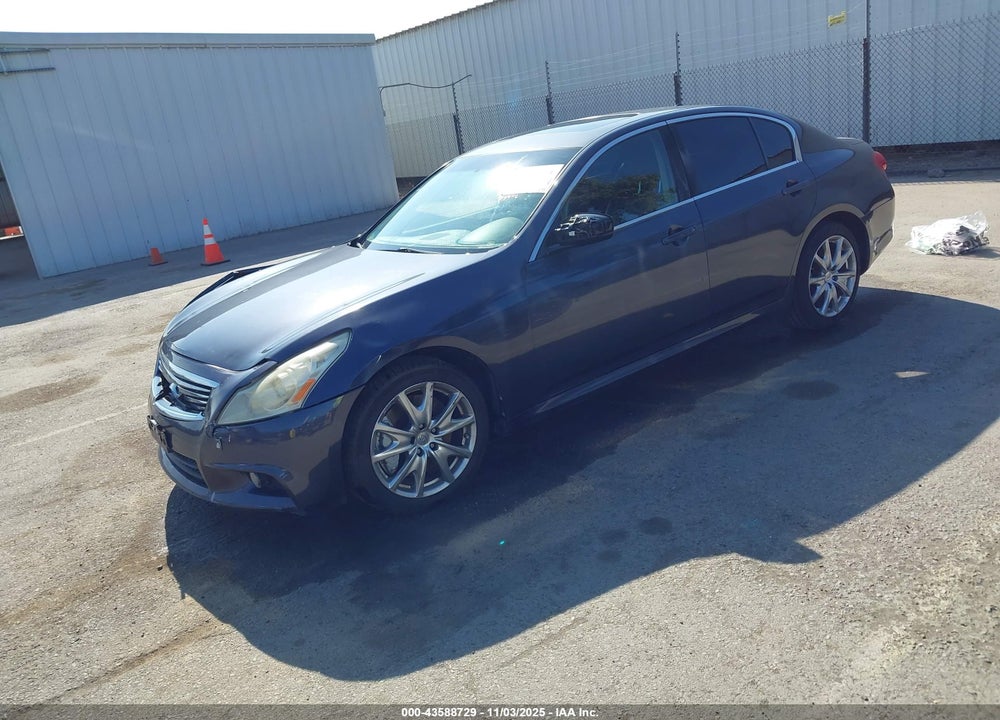 2012 INFINITI G37 VIN: JN1CV6AP8CM930550