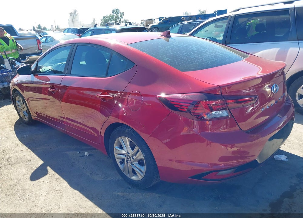 2019 HYUNDAI ELANTRA VIN: KMHD84LF9KU782677