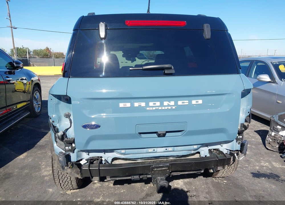 2023 FORD BRONCO SPORT BADLANDS VIN: 3FMCR9D96PRD59763
