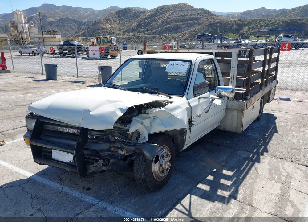 1990 TOYOTA PICKUP CAB CHASSIS SUPER LONG WB VIN: JT5VN94T2L0019763