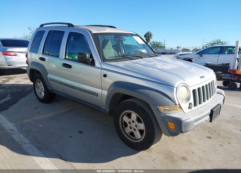 2005 JEEP LIBERTY SPORT VIN: 1J4GK48K65W549349