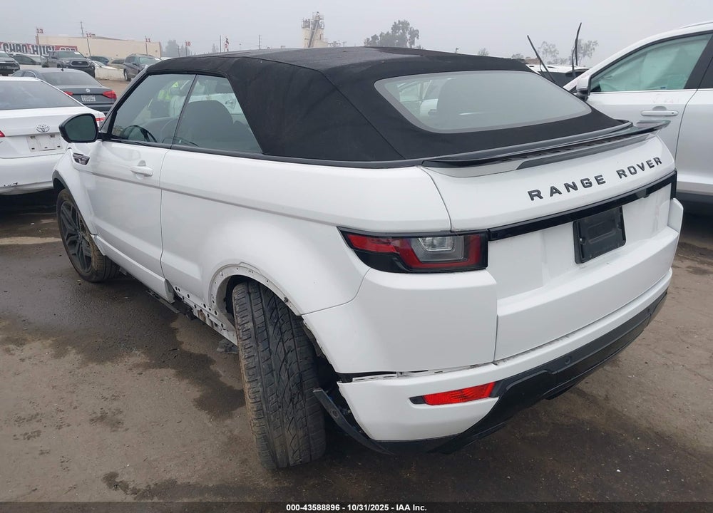 2018 LAND ROVER RANGE ROVER EVOQUE HSE DYNAMIC VIN: SALVD5RX7JH296556