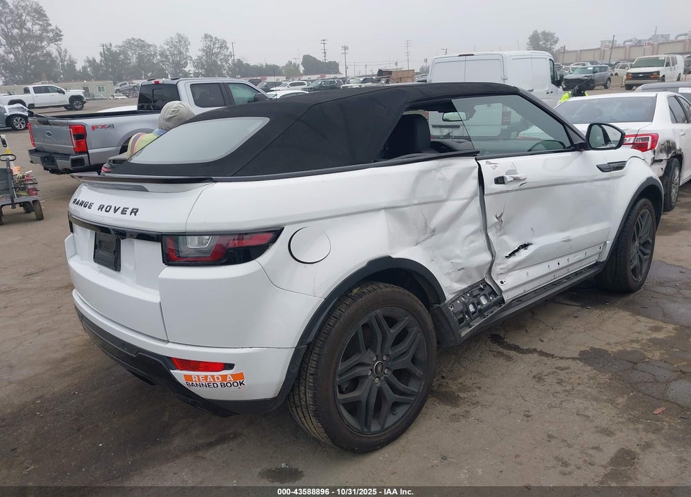 2018 LAND ROVER RANGE ROVER EVOQUE HSE DYNAMIC VIN: SALVD5RX7JH296556