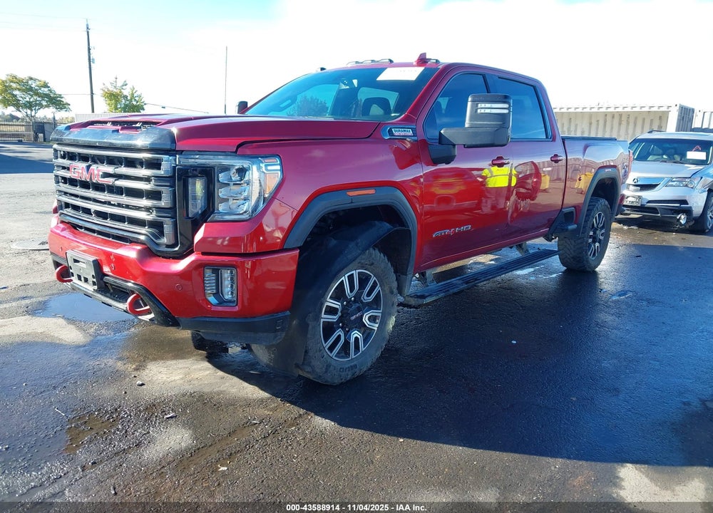 2022 GMC SIERRA 2500HD 4WD STANDARD BED AT4 VIN: 1GT49PEY1NF193312