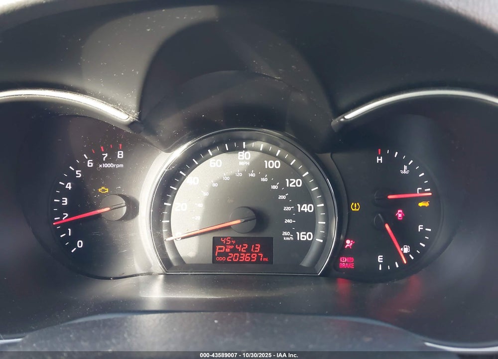 2014 KIA SORENTO LX VIN: 5XYKT3A68EG440781