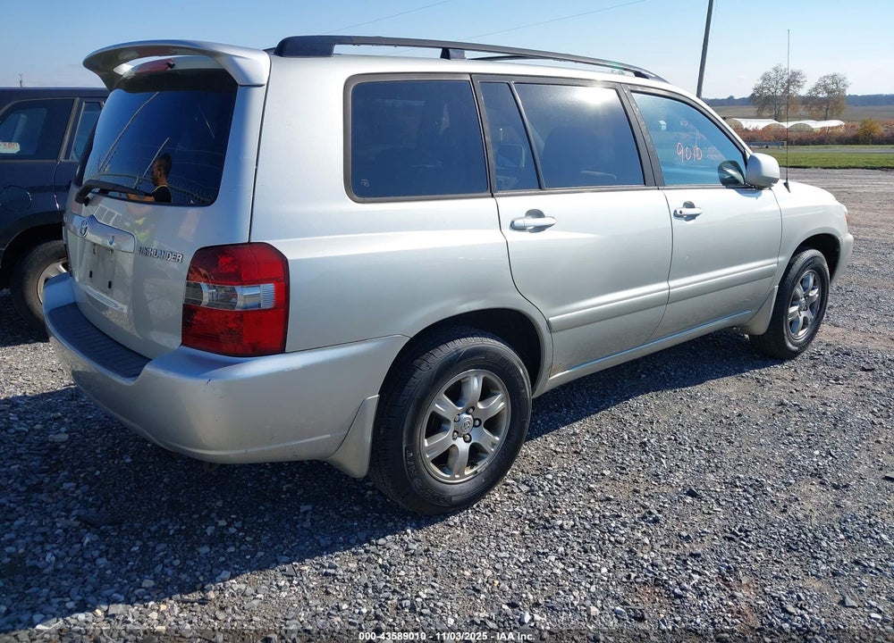2004 TOYOTA HIGHLANDER V6 VIN: JTEEP21A140023311
