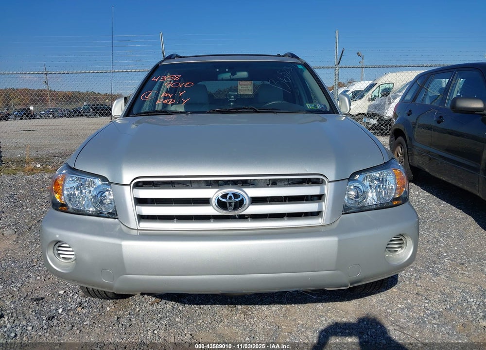 2004 TOYOTA HIGHLANDER V6 VIN: JTEEP21A140023311