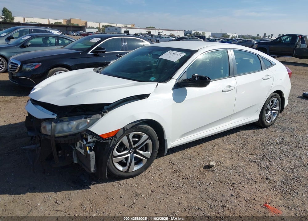 2017 HONDA CIVIC LX VIN: 2HGFC2F51HH533516