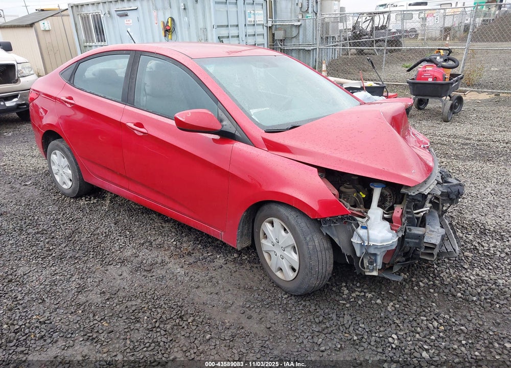 2016 HYUNDAI ACCENT SE VIN: KMHCT4AE5GU119649