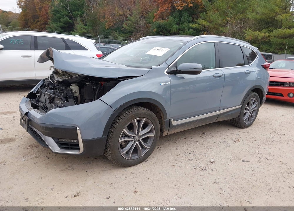 2022 HONDA CR-V HYBRID TOURING VIN: 5J6RT6H92NL034543
