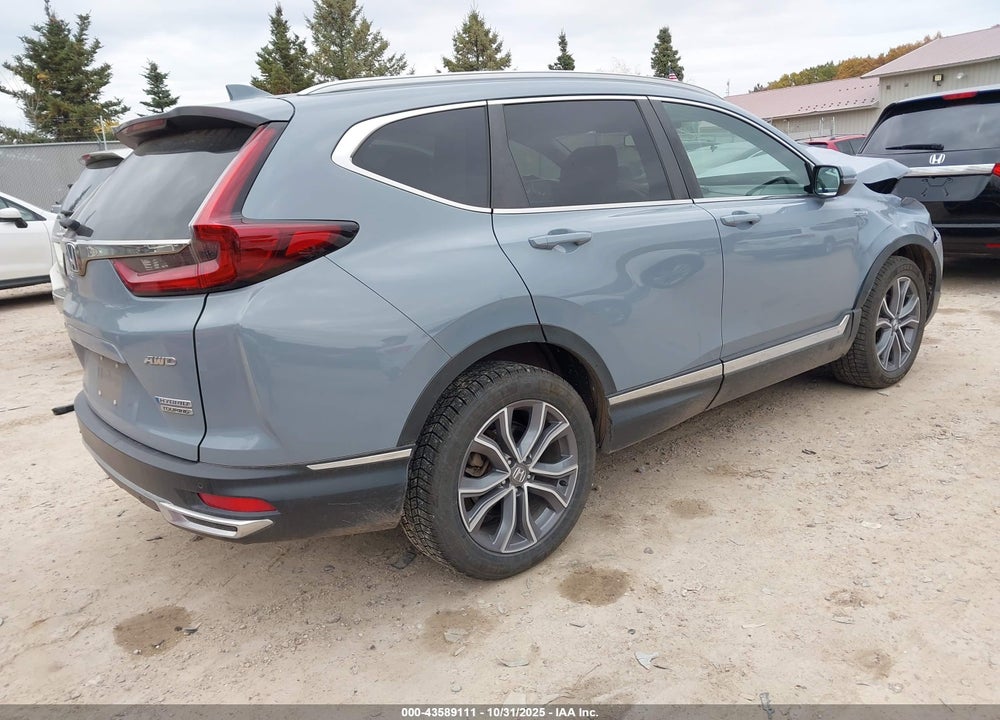 2022 HONDA CR-V HYBRID TOURING VIN: 5J6RT6H92NL034543