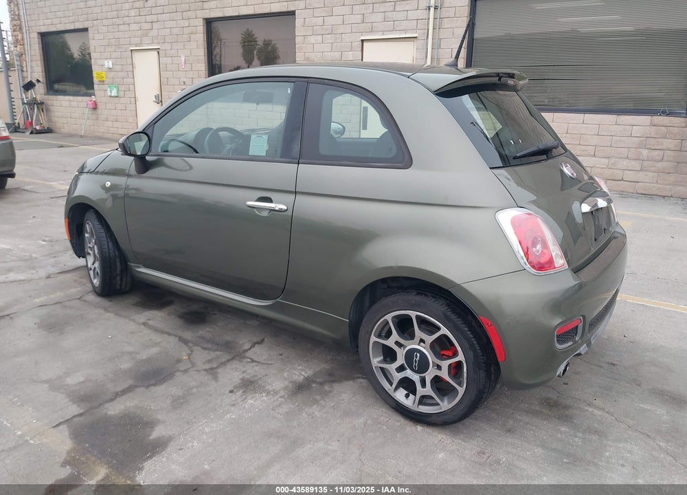 2012 FIAT 500 VIN: 3C3CFFBR3CT148908