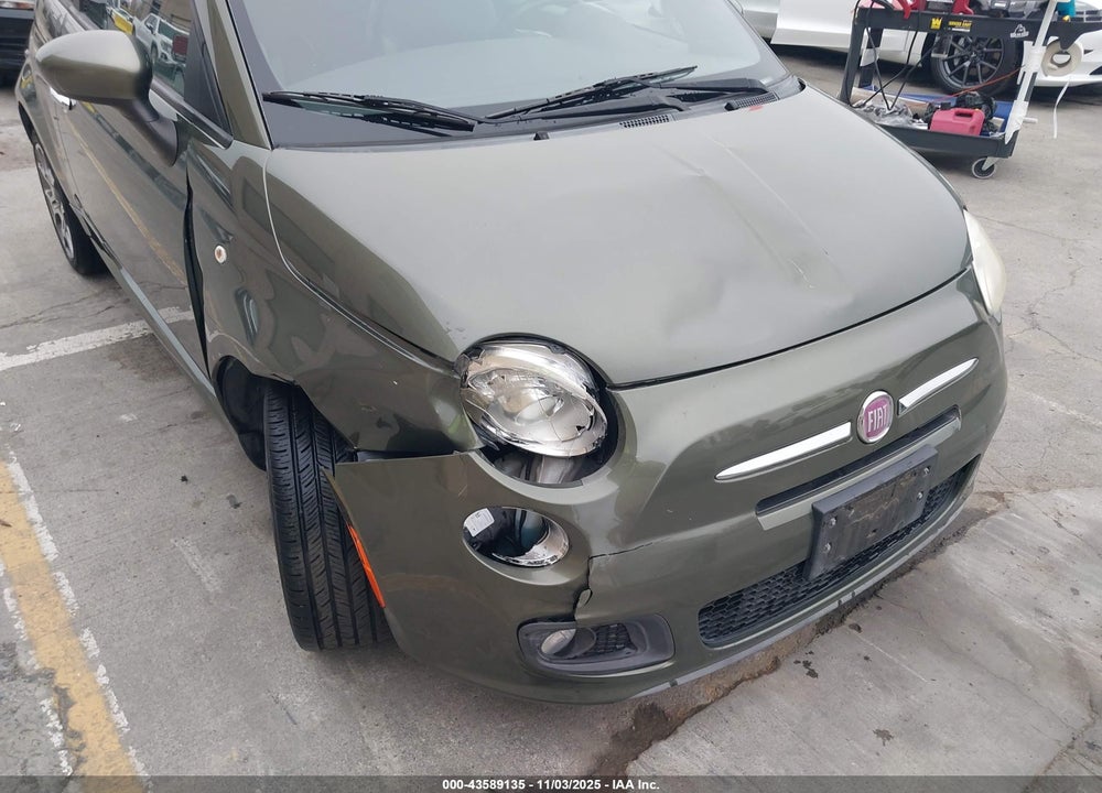 2012 FIAT 500 VIN: 3C3CFFBR3CT148908
