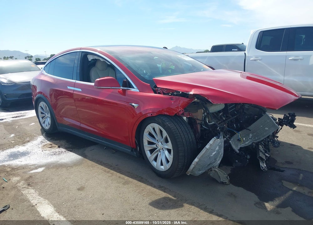 2020 TESLA MODEL X VIN: 5YJXCAE2XLF300141