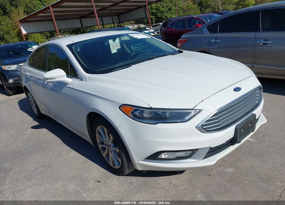 2017 FORD FUSION SE VIN: 3FA6P0HD3HR287445
