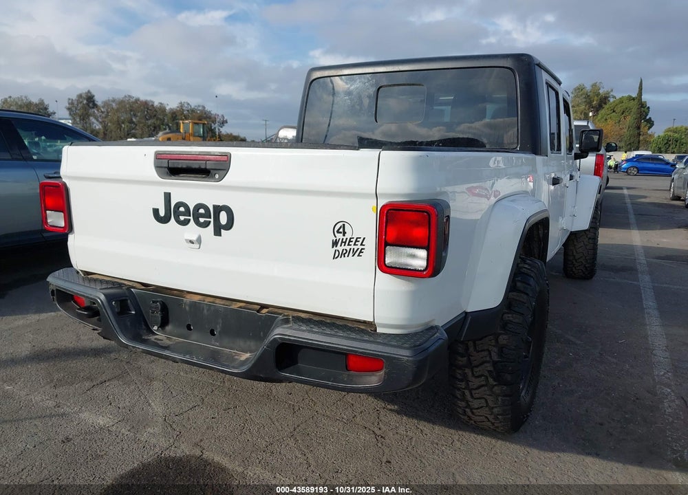 2022 JEEP GLADIATOR WILLYS 4X4 VIN: 1C6HJTAG8NL155888